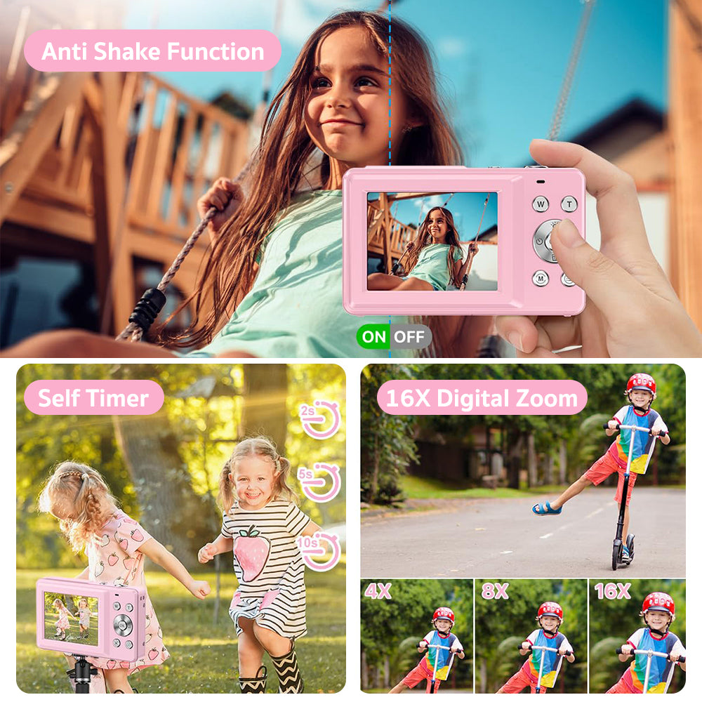 DC403 FHD Digital 1080P Camera-Purple