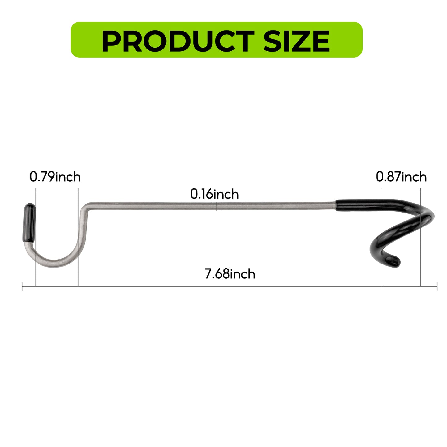 NexTerk Titanium Lantern Hooks, 20g Ultralight, Capacity, Rust-Resistant Hangers for Camping & Outdoor Use