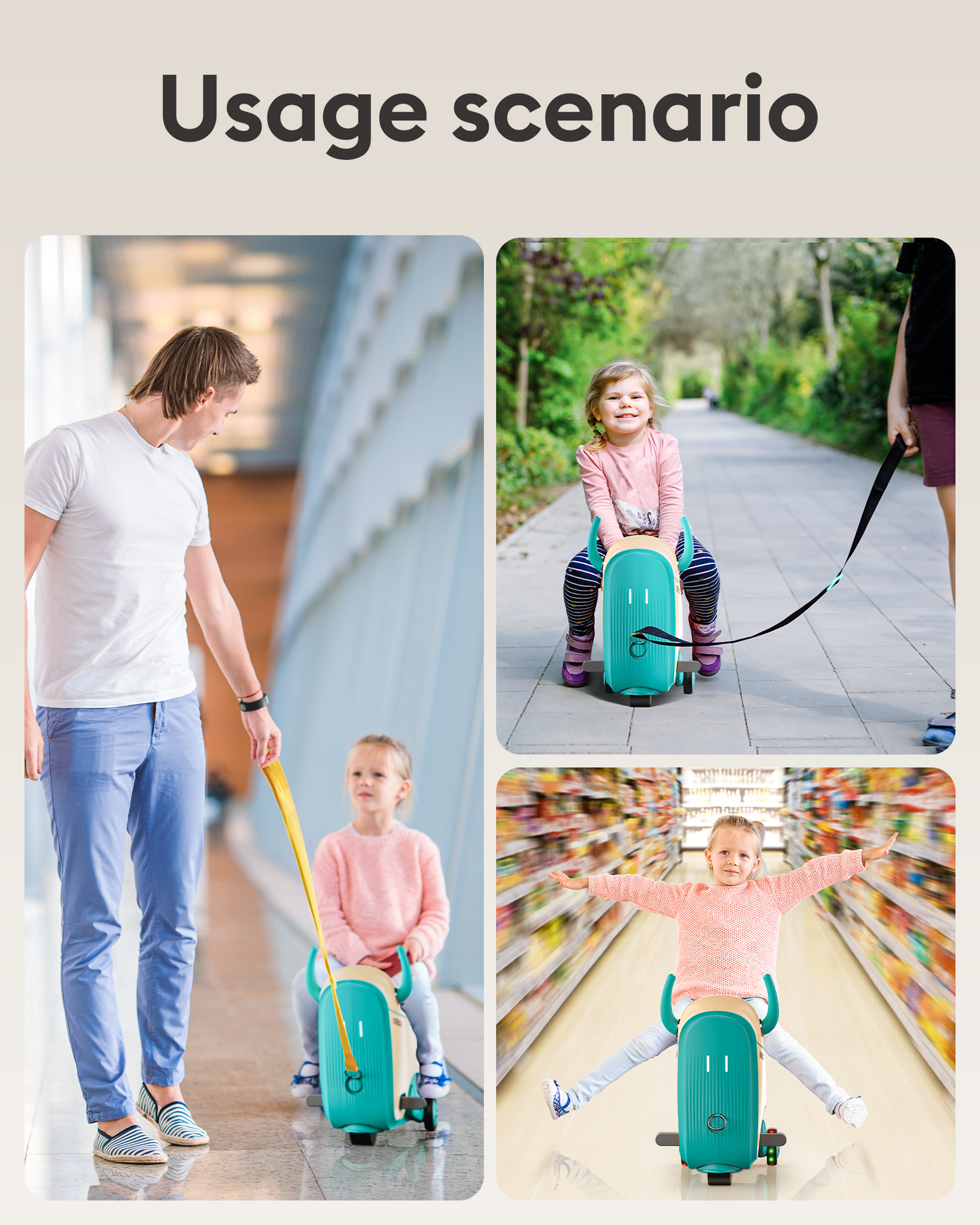 2-in-1 Electric Ride-On Car for Kids