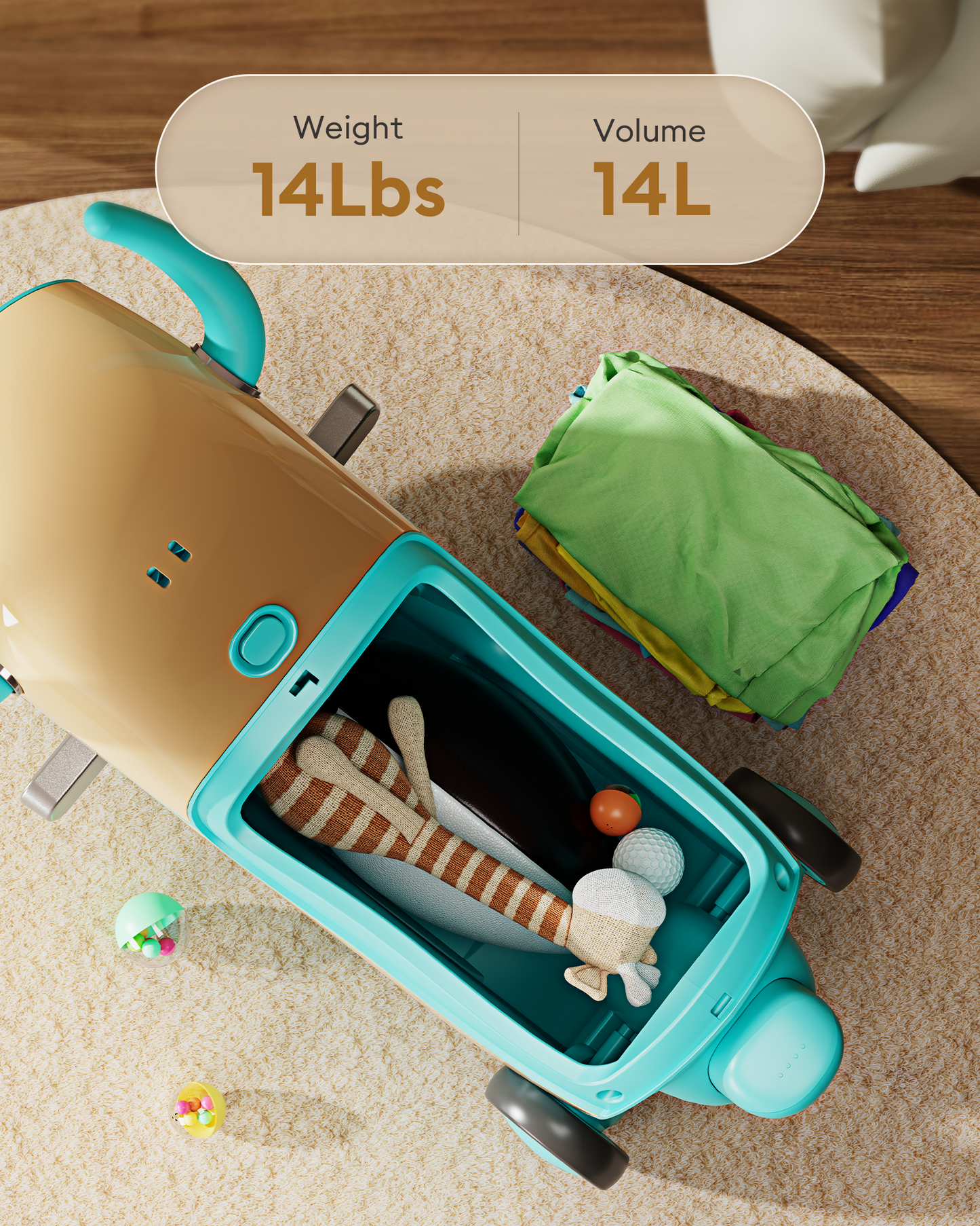 2-in-1 Electric Ride-On Car for Kids