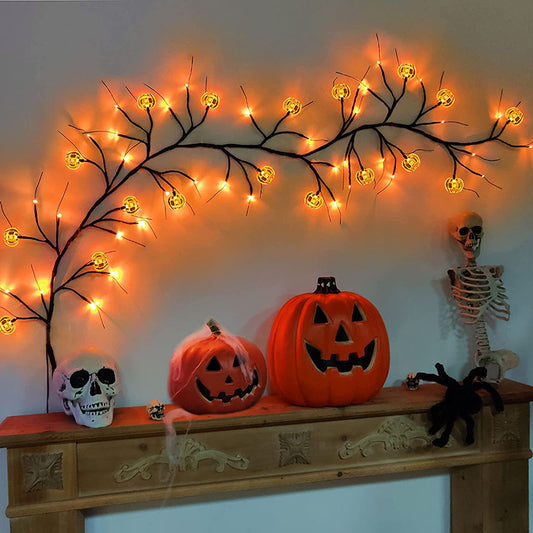 8 Modes Halloween Vine Lights – Indoor & Outdoor