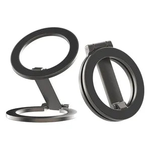Magnetic Suction & Folding Full-Angle Mobile Phone Holder with Double-Sided Magnetic Bracket