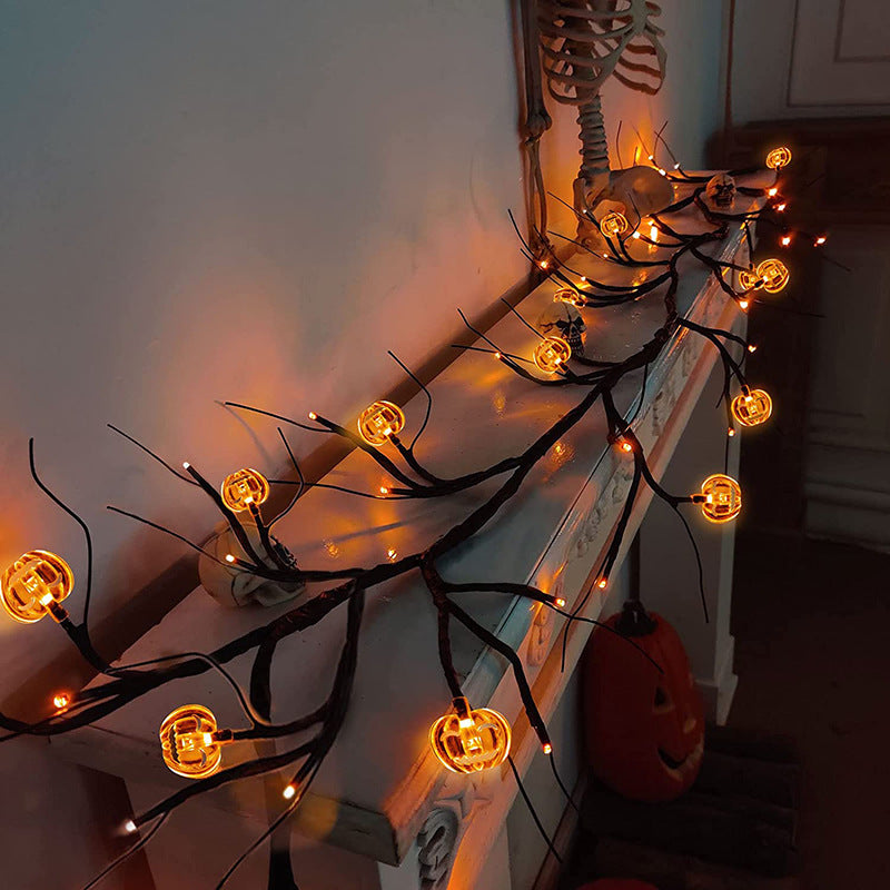 8 Modes Halloween Vine Lights – Indoor & Outdoor