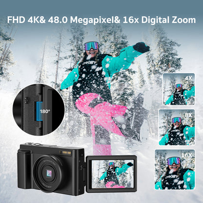 DC101 4K Digital Camera for Photography and Video