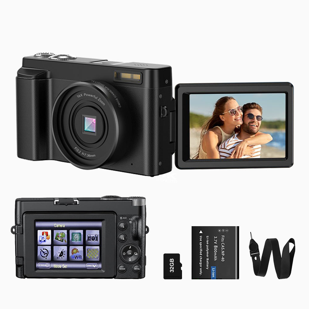 DC101 4K Digital Camera for Photography and Video